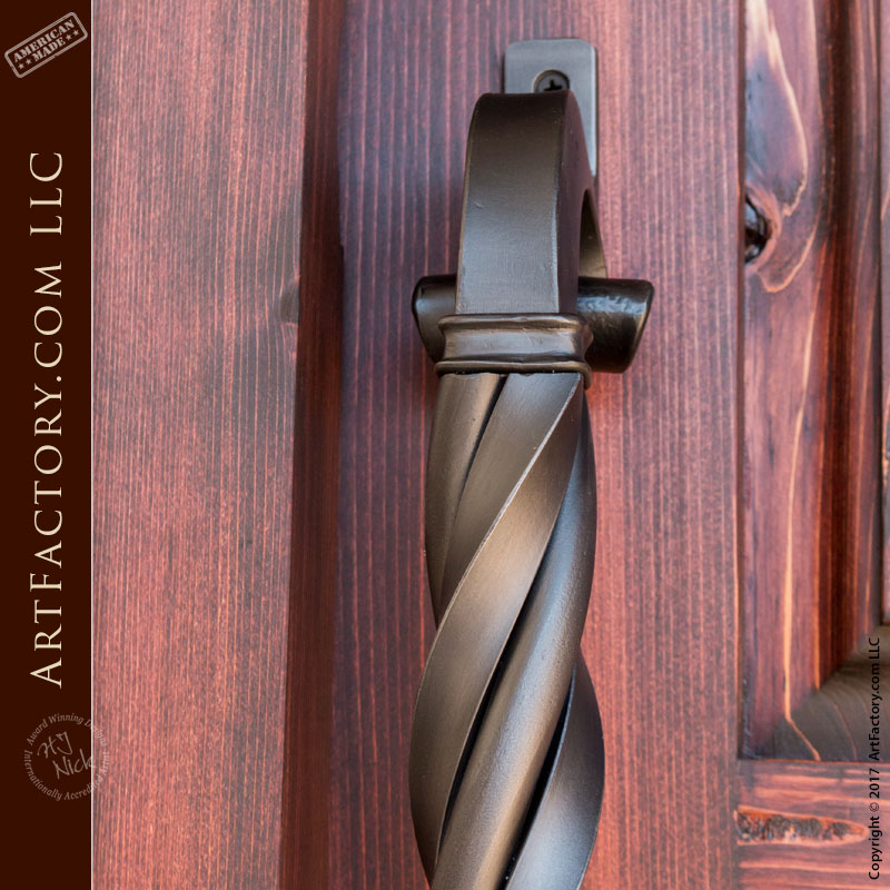 Hand Forged Antique Hardware - Custom Door Pulls - Scottsdale Art Factory