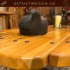 Custom Sleigh Coffee Table: An H.J. Nick Original Design