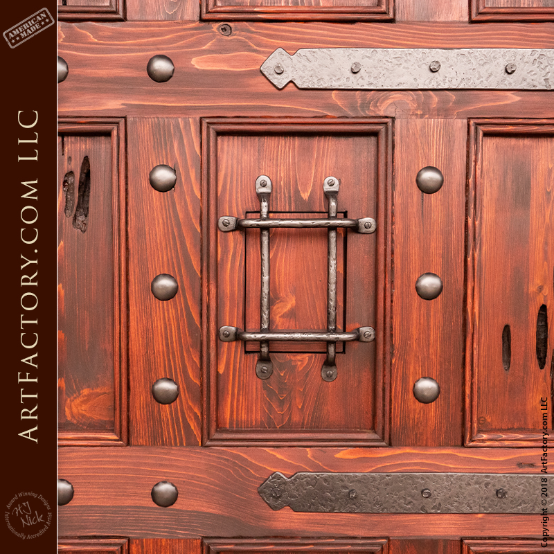 3 Wooden Castle Doors - Graphics