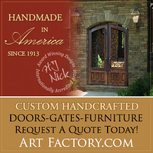 custom handcrafted doors