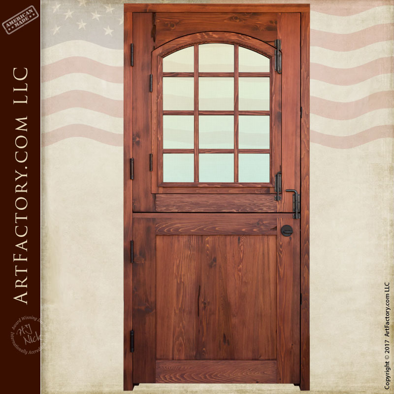 Custom Dutch Door: Solid Wood Entry Door With 12 Pane ... (600 x 600 Pixel)