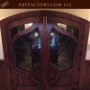 Art Nouveau wine cellar door