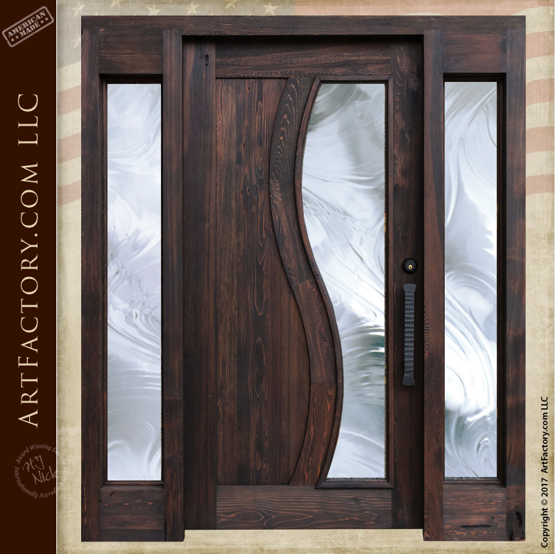 Modern Wooden Glass Door Design Pictures