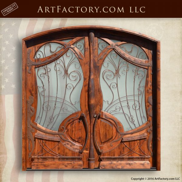 Custom Art Nouveau Door
