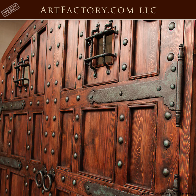 3 Wooden Castle Doors - Graphics