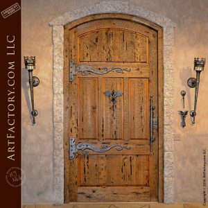 custom medieval castle door