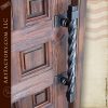 custom variable sized wood panel door