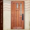 Handcrafted Craftsman style door