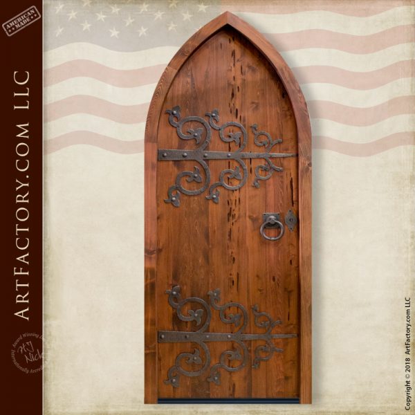 custom cathedral arched door
