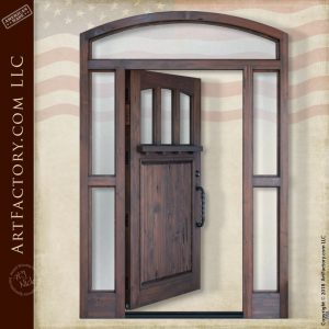 Candlewood Lake Inspired Door: Custom Fine Art Quality Entrances