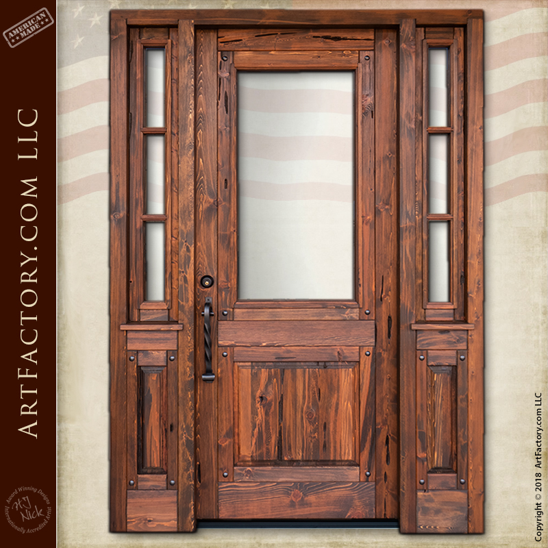 handmade craftsman door