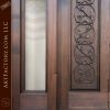 Baroque inspired custom door