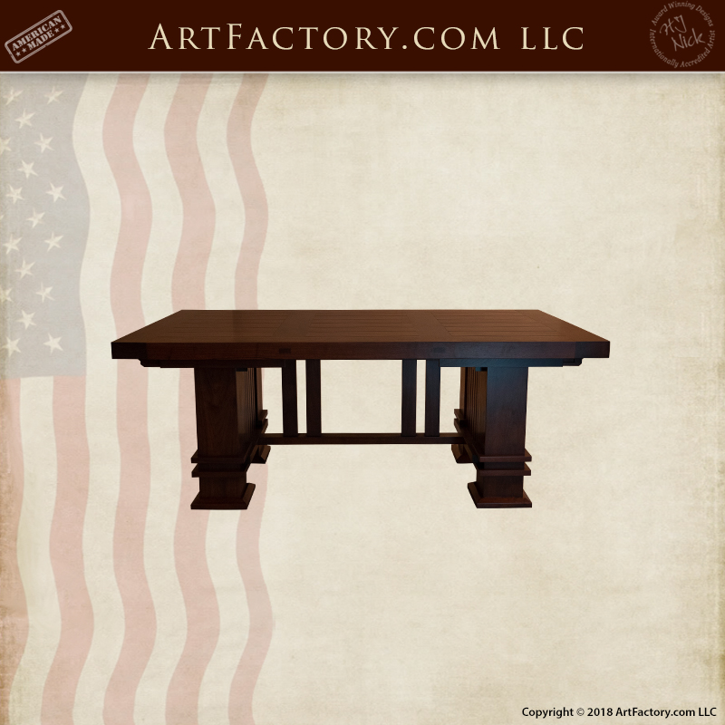 Frank Lloyd Wright Table With Leaf
