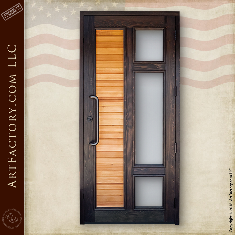 Modern Wood Front Door With Glass Pictures