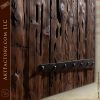 rustic weathered castle door