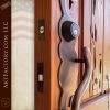 handmade wooden speakeasy door