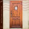 handmade wooden speakeasy door