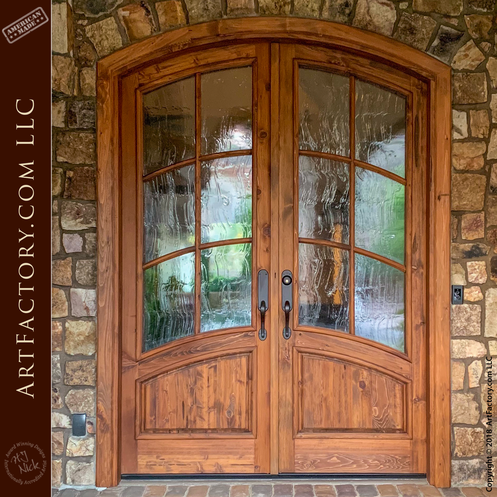 Art Nouveau Custom Doors