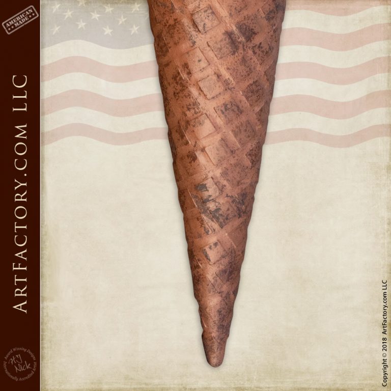 Ice Cream Cone Door Pull Perfect For Any Ice Cream Parlor Or Bakery