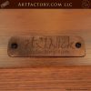 Hand Carved Personalized Bed Frame