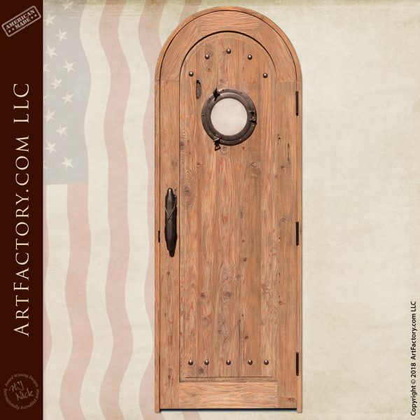 Custom Nautical Porthole Door