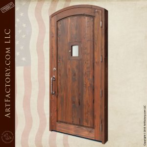 Rustic Wooden Portal Door