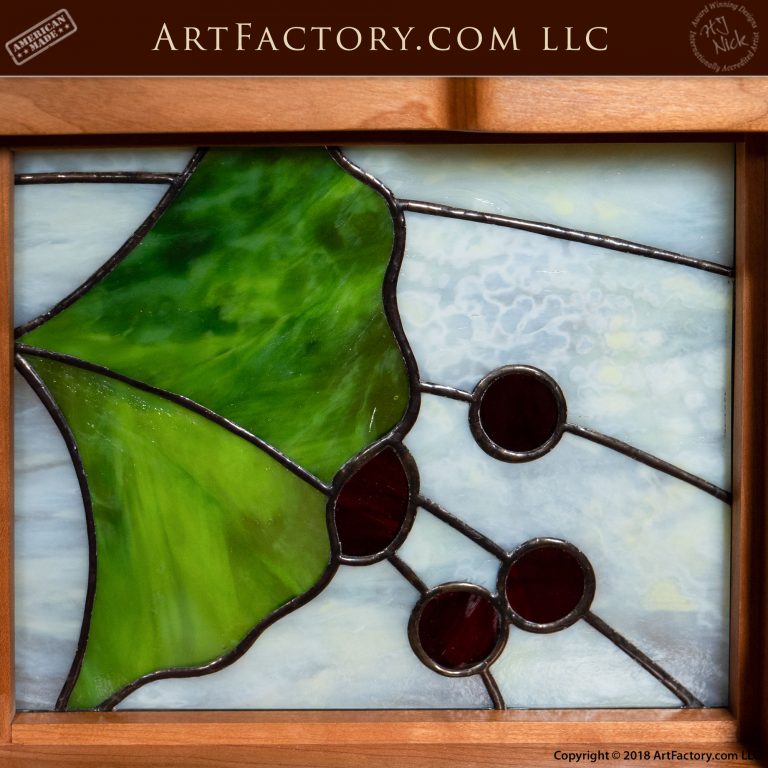 Craftsman Stained Glass Chandelier: Greene & Greene Inspired Design