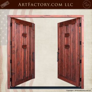 Craftsman Speakeasy Double Doors