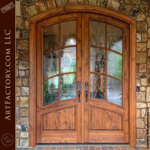 Art Nouveau Custom Iron Door Pulls