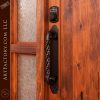 wrought iron door handle