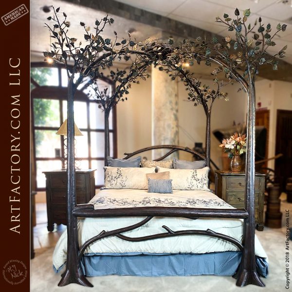 King Canopy Bed Just Like Mother, Solid Wood King Canopy Bed