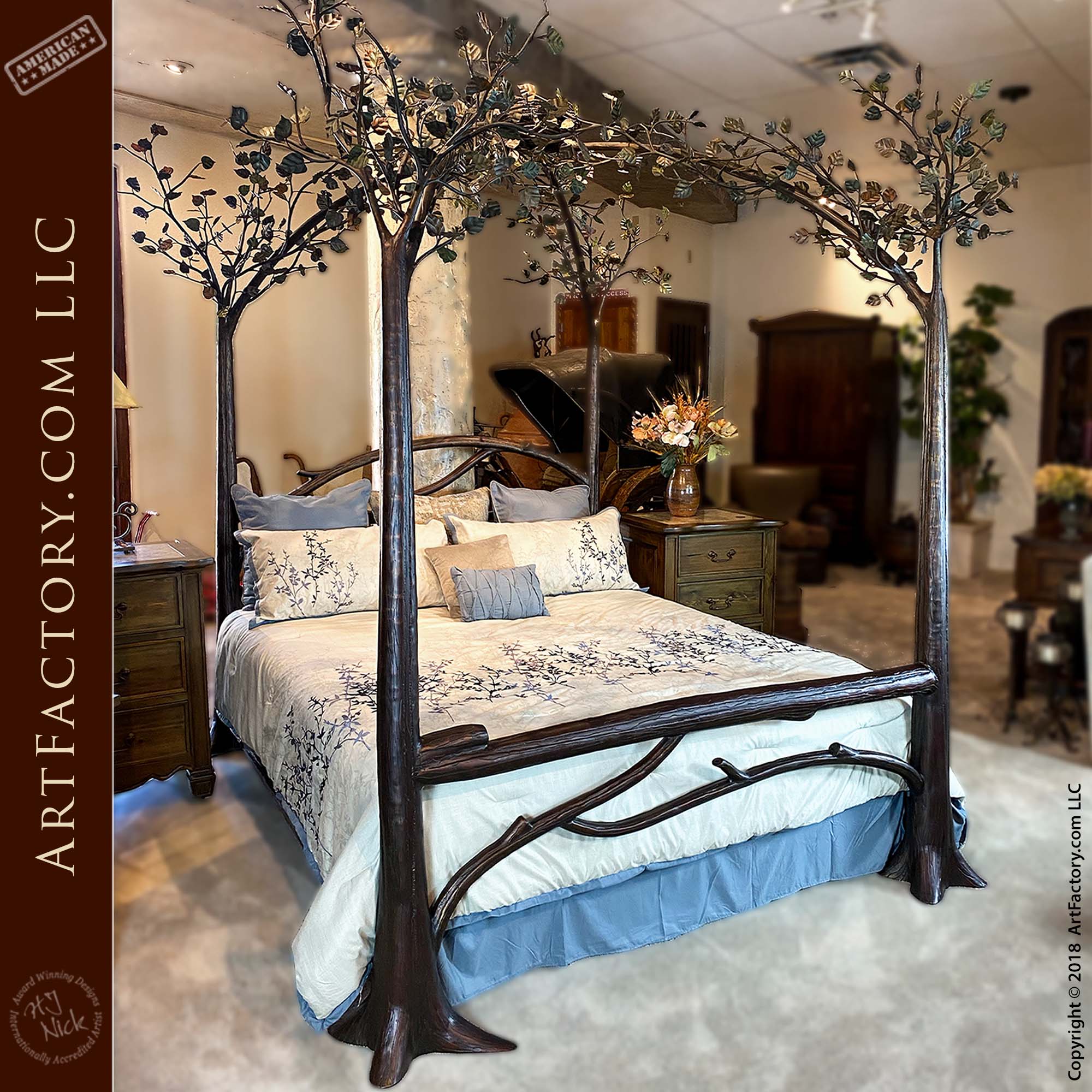 King Canopy Bed Just Like Mother, Bird Bed Frame