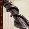 Grapevine Wine Room Door Pull: Wrought Iron With Copper Patina Finish