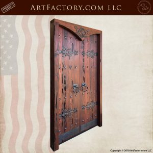 Reverse Cathedral Arch Solid Wood Doors