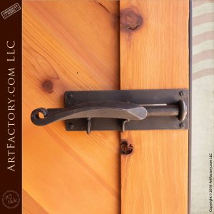 iron slide bolt lock