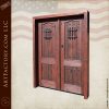 Large Solid Custom Double Wooden Doors