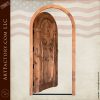 Custom Elvish Themed Wooden Door