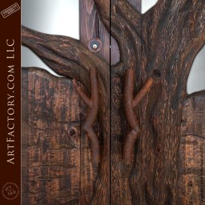 oak branch door pulls