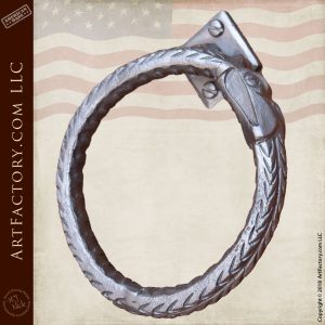 custom Ouroboros ring pull