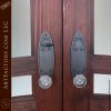 New Large Custom Wooden Double Doors