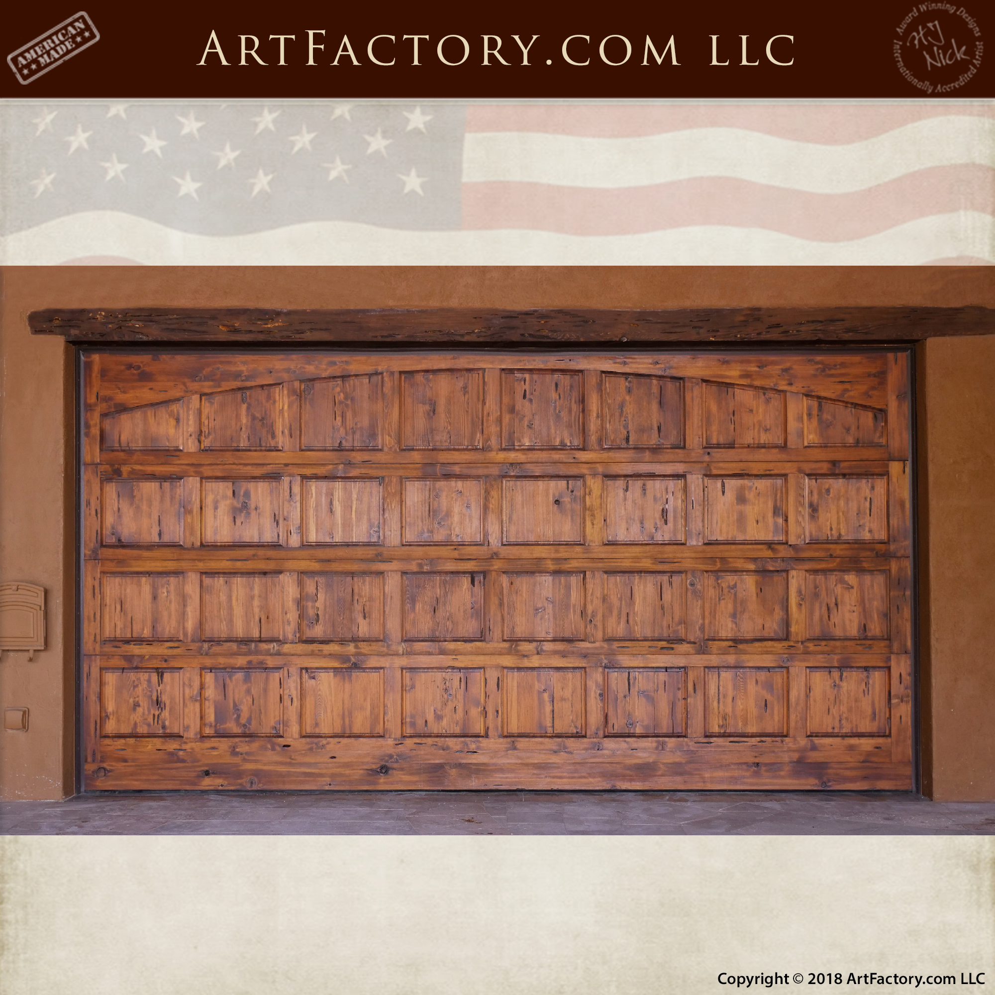 Custom Wood Garage Door