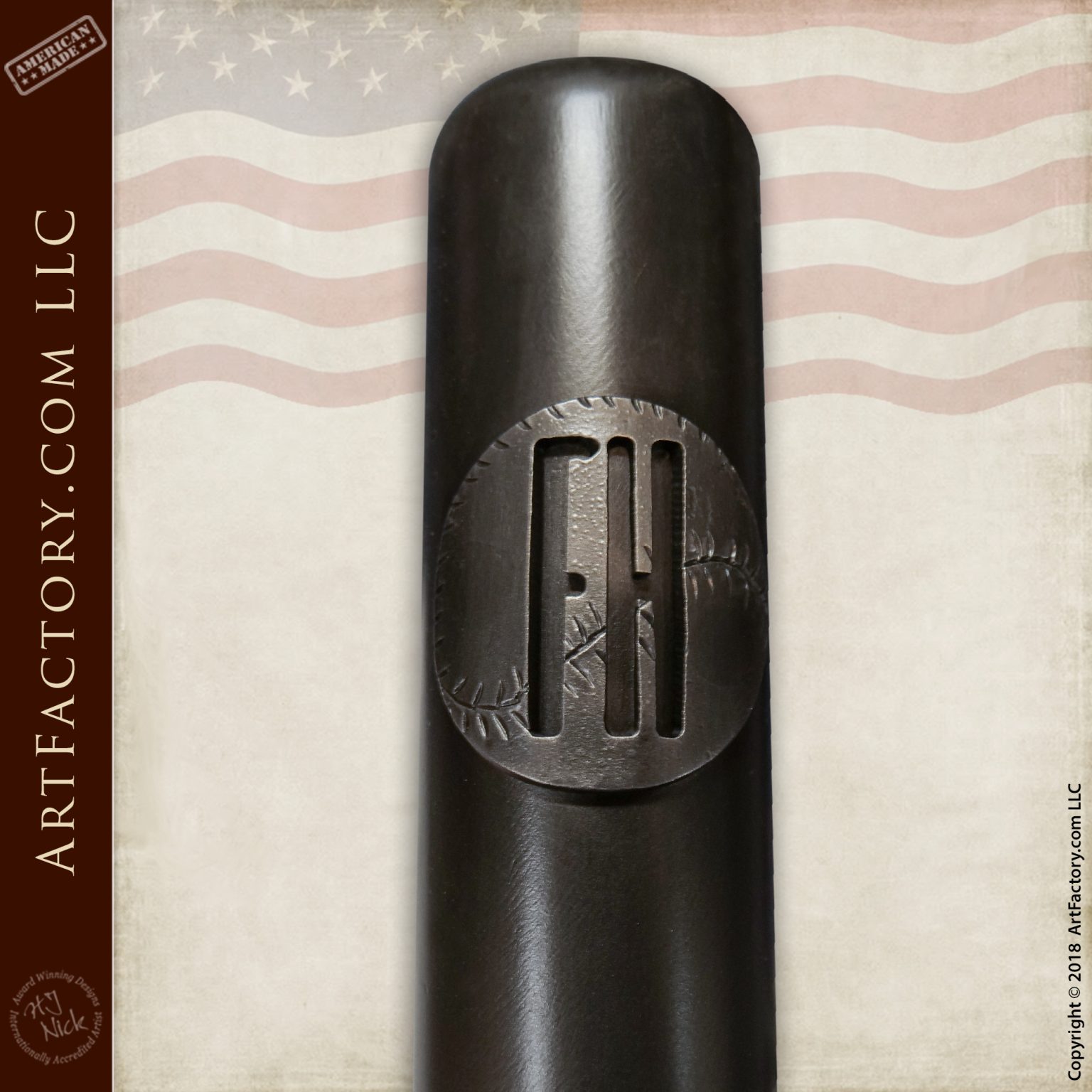 Baseball Bat Door Handles Custom Personalized Iron Hardware