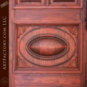 solid wood door carvings