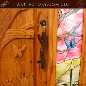 oak branch door pull