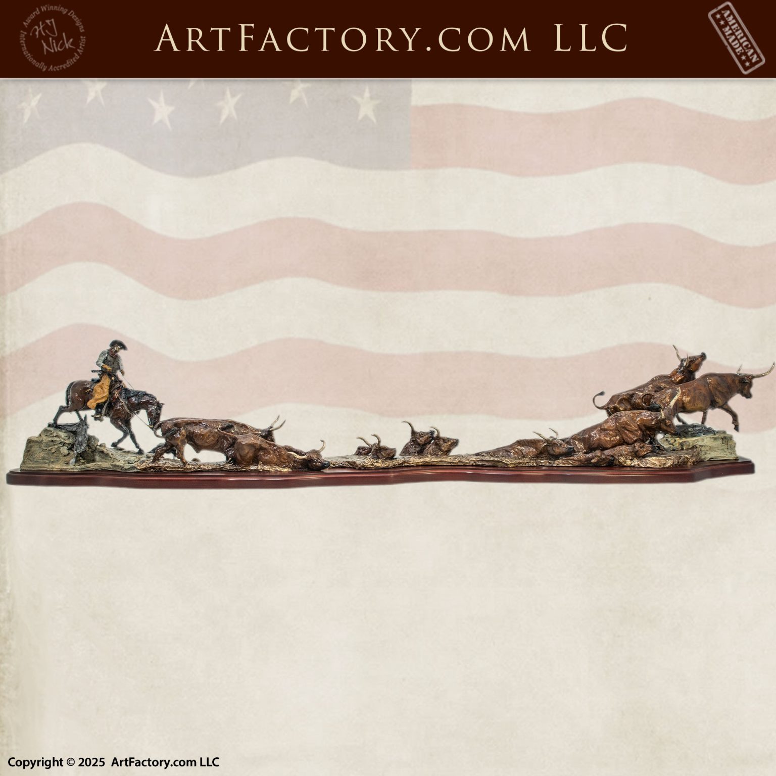 “Swept Away” by Lorenzo Ghiglieri – A Tribute to the Western Spirit - WSAC21199