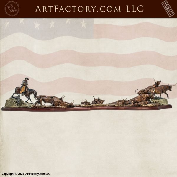 “Swept Away” by Lorenzo Ghiglieri – A Tribute to the Western Spirit - WSAC21199