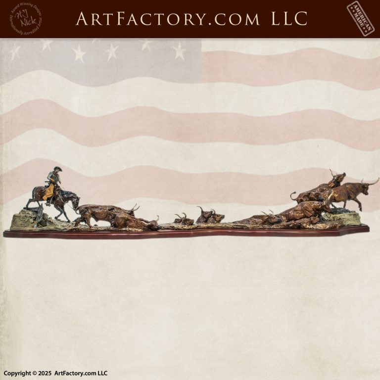 “Swept Away” by Lorenzo Ghiglieri – A Tribute to the Western Spirit - WSAC21199