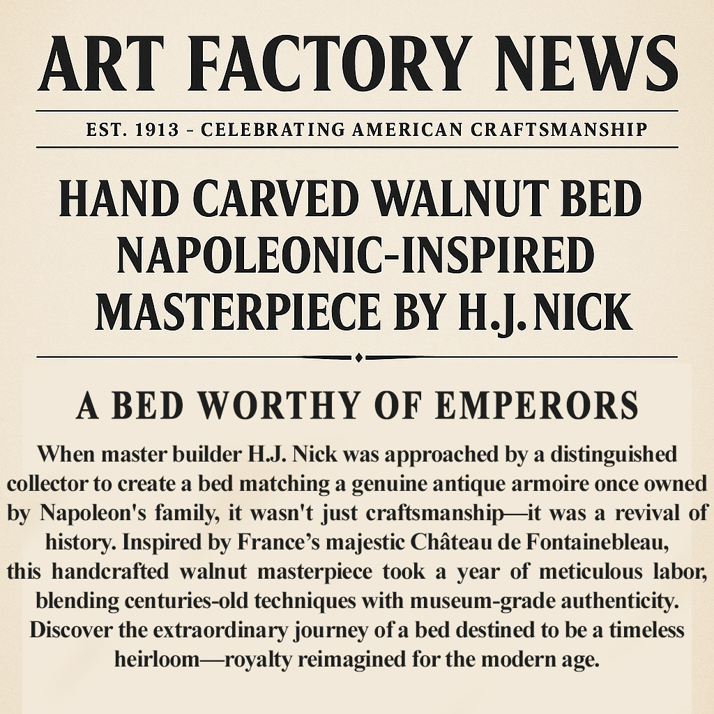 A BED WORTHY OF EMPERORS - Château de Fontainebleau
