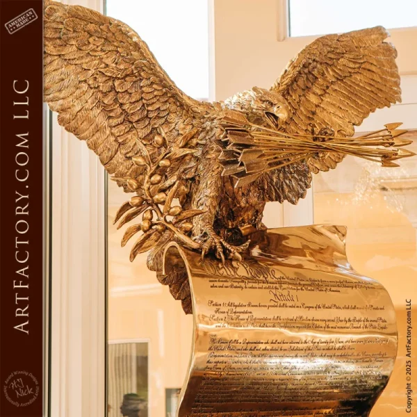 Eagles Sculpture