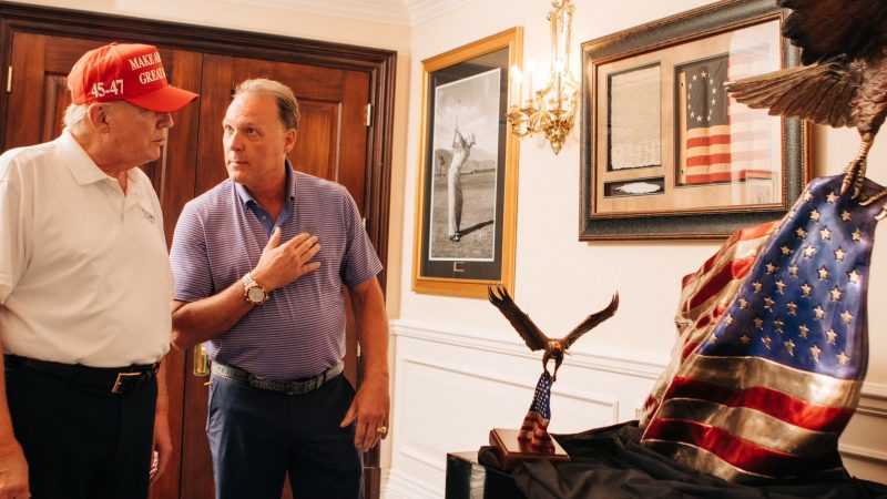 P Donald Trump with Mark Russo (4)